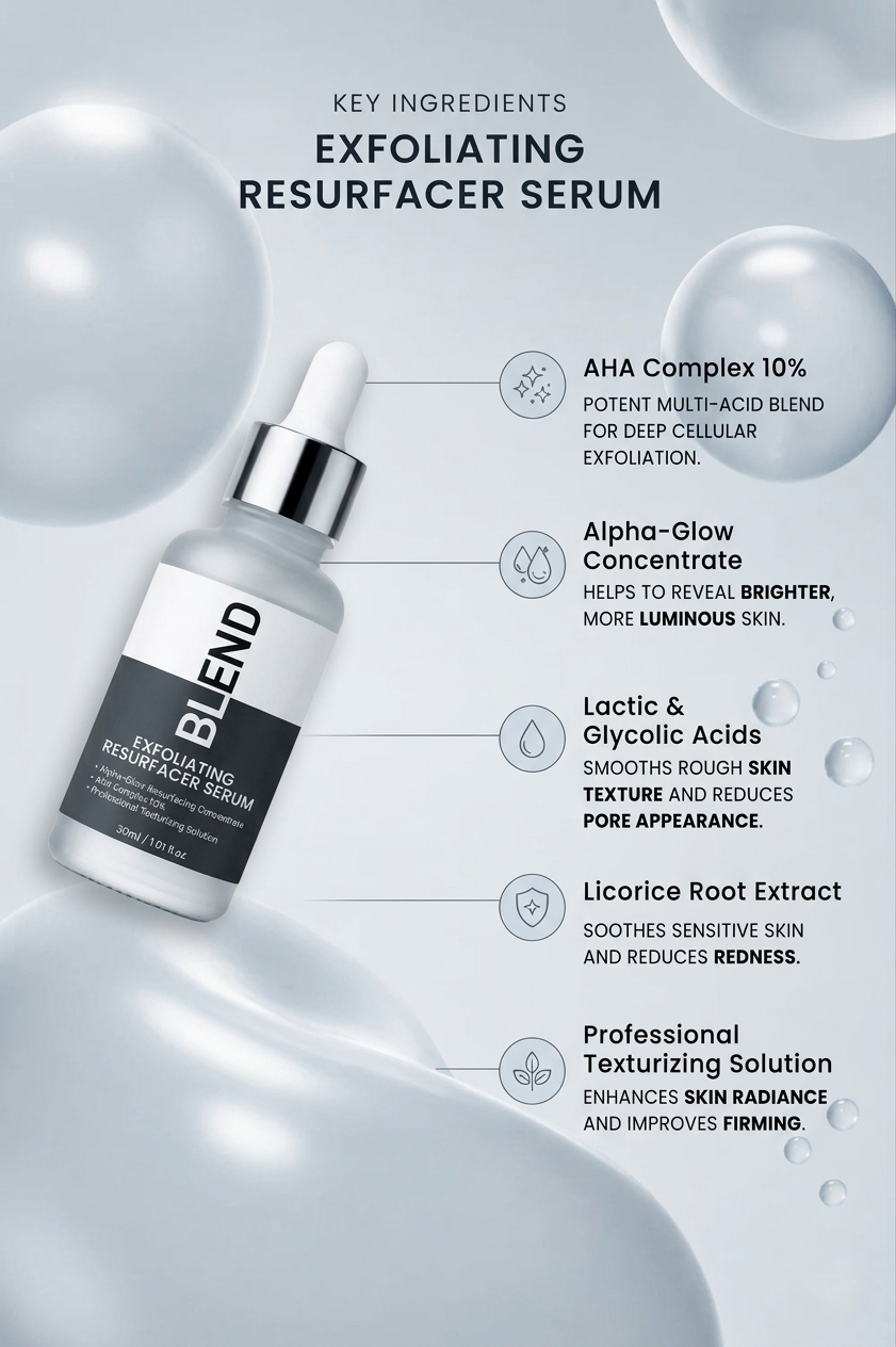 Exfoliating Resurfacer Skin Smoothing Serum